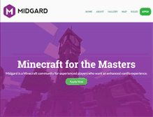 Tablet Screenshot of midgardmc.com